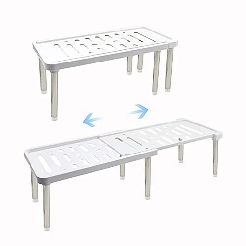 Étagère rétractable, 1 pièce, support de rangement multifonction,