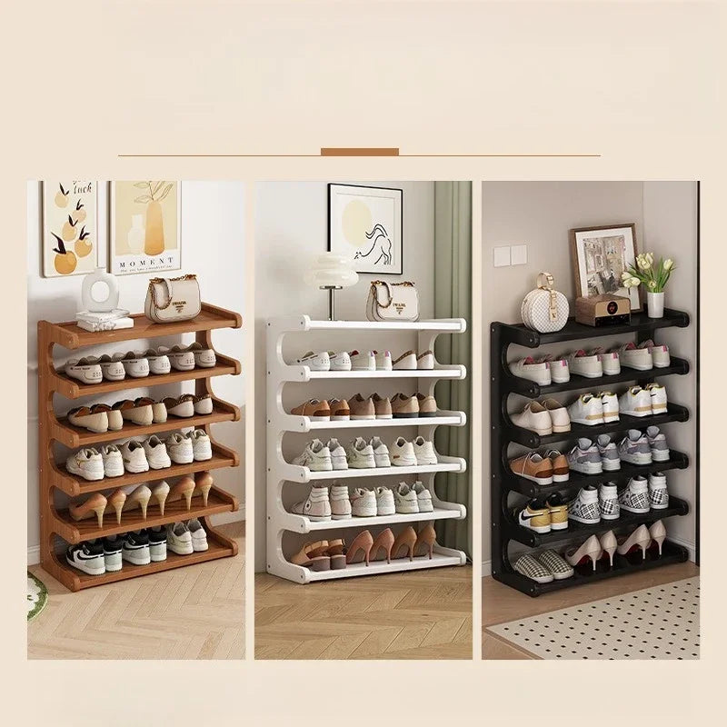Armoire Porte-chaussures Organisateur de rangement Armoires de salon Étagère à chaussures