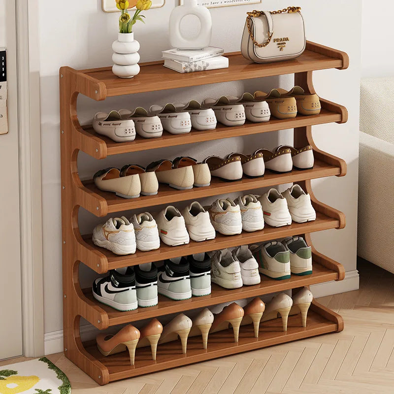 Armoire Porte-chaussures Organisateur de rangement Armoires de salon Étagère à chaussures
