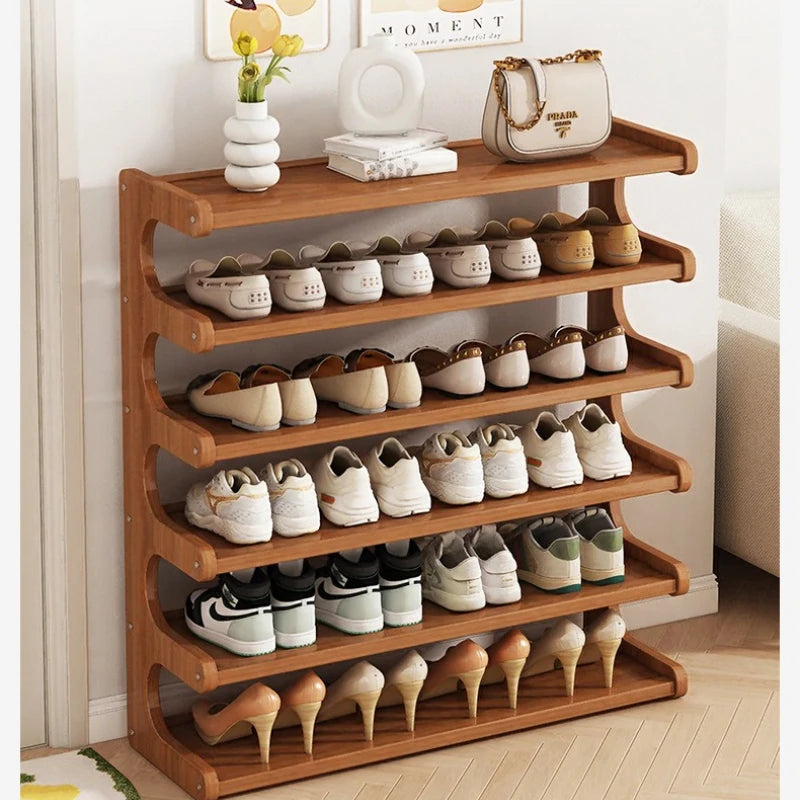Armoire Porte-chaussures Organisateur de rangement Armoires de salon Étagère à chaussures