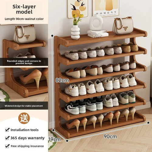 Armoire Porte-chaussures Organisateur de rangement Armoires de salon Étagère à chaussures